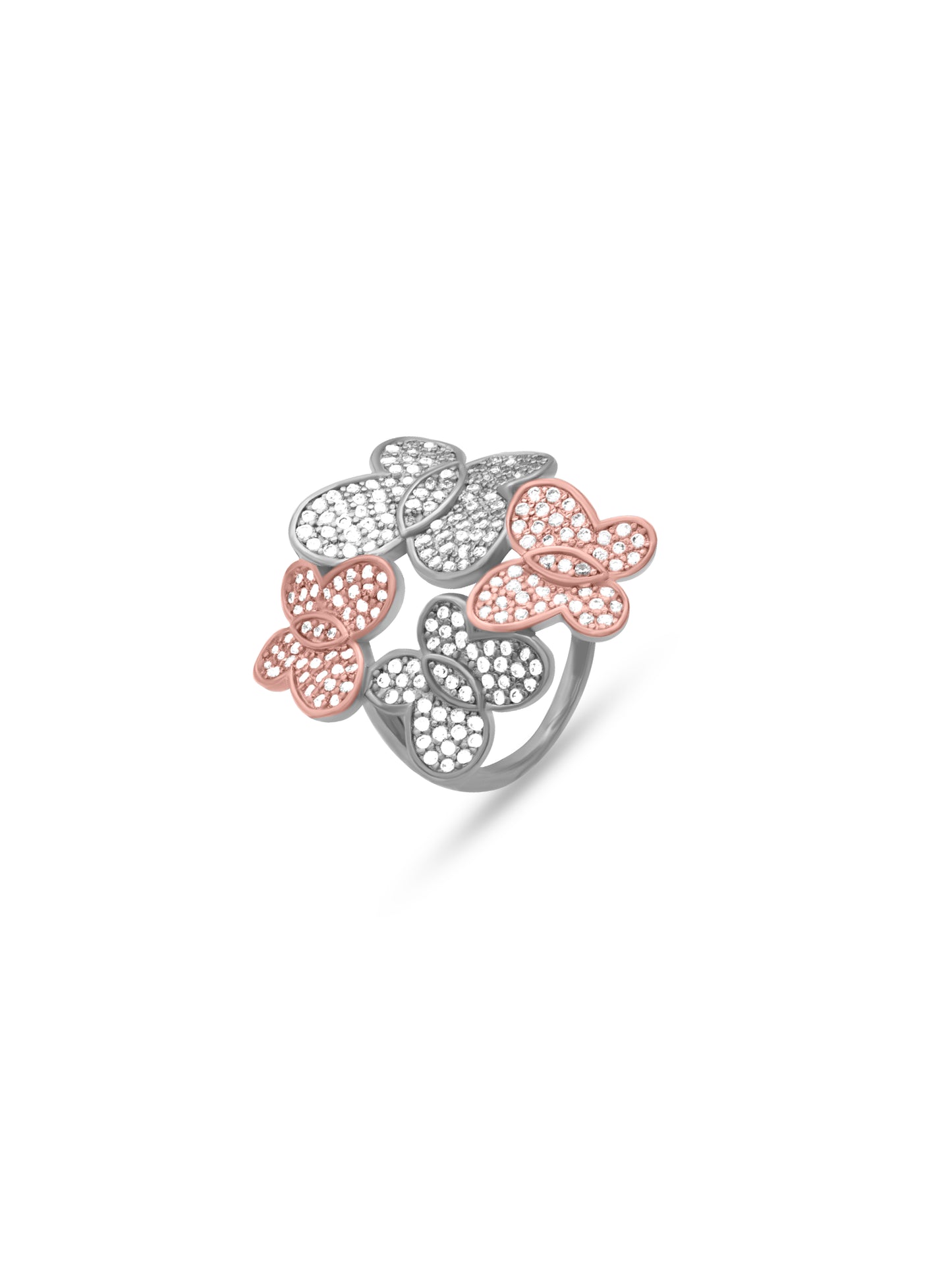 The Two-Tone Flutterby Ring