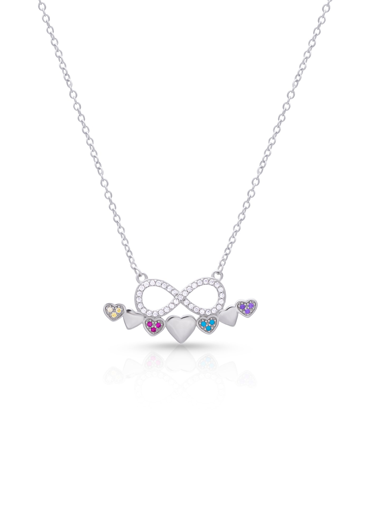 Heart & Infinity Pendant Chains
