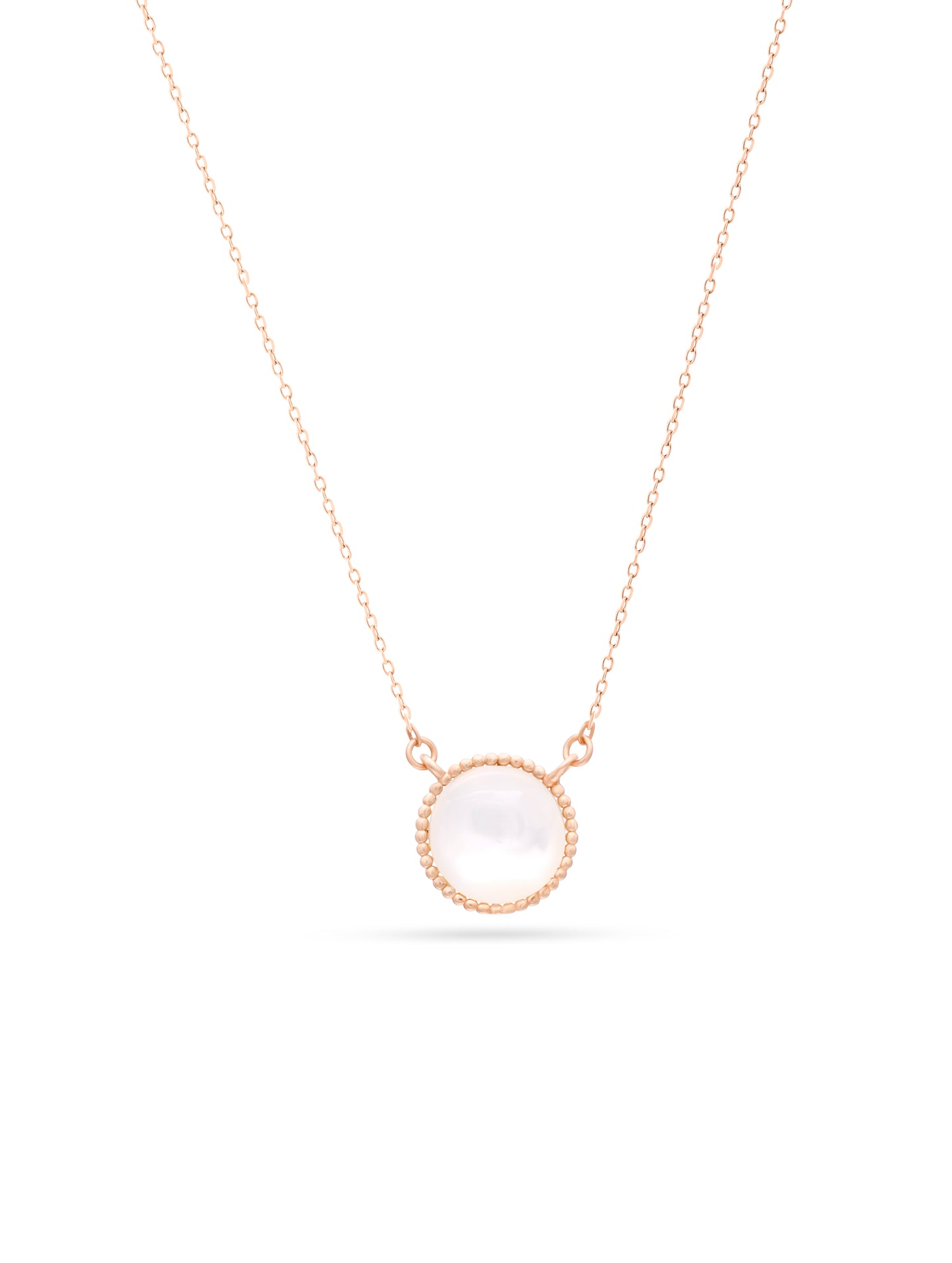 Mother of Pearl Pendant Chain