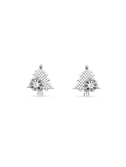 Glittering Pine Bling Studs