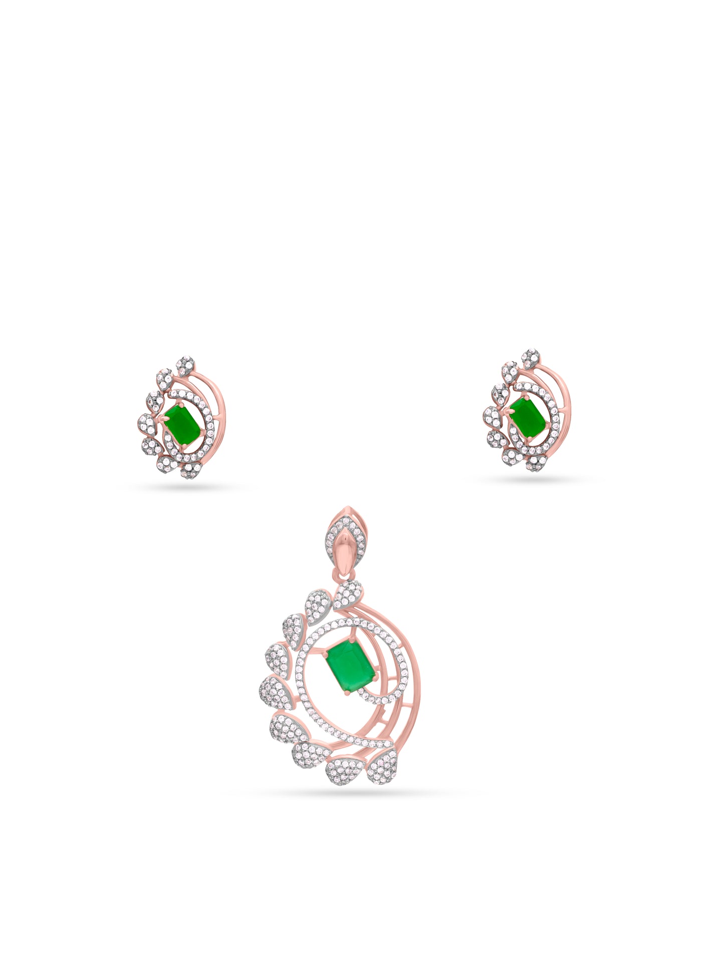 The Royal Emerald Set