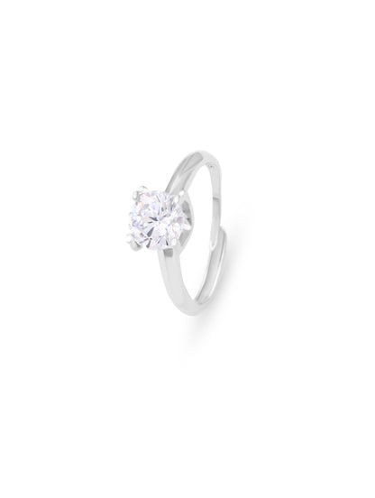 The Timeless Solitaire Charm Ring