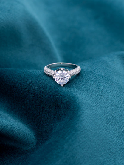 The Dazzling Solitude Ring