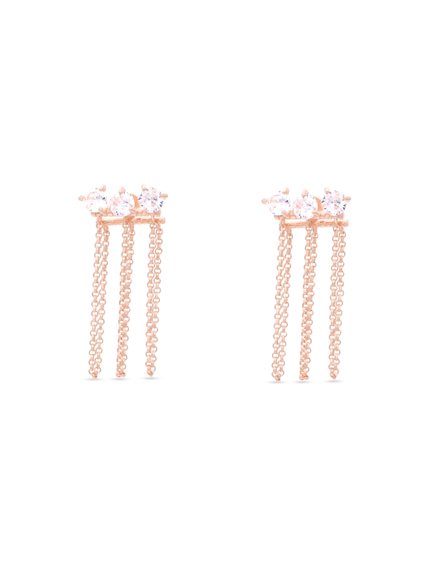 Dangling Chain Delight Earrings