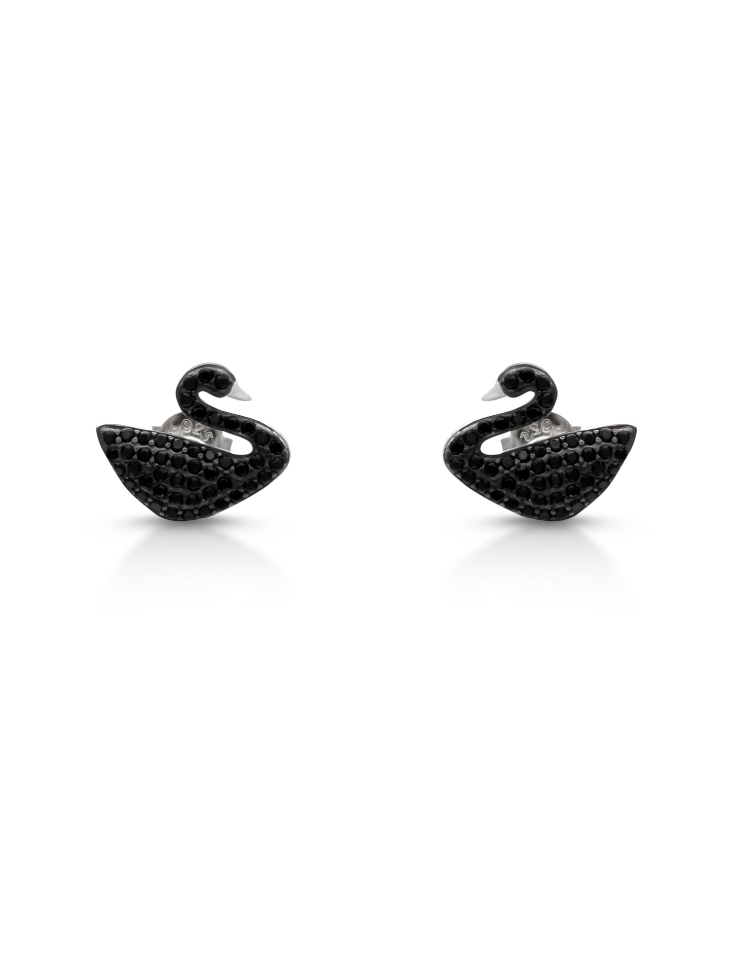 Shadow Swan Studs