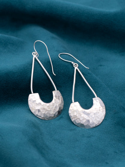 Swing Fusion Oxidized Earrings