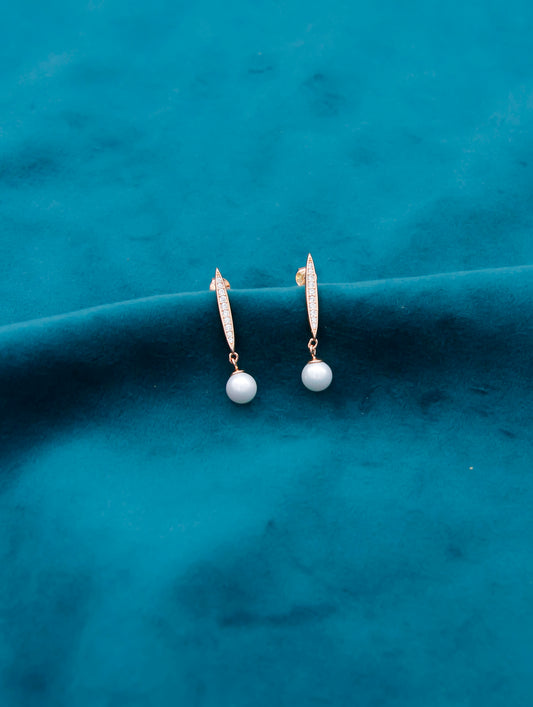 Classic Pearl Drop Earrings