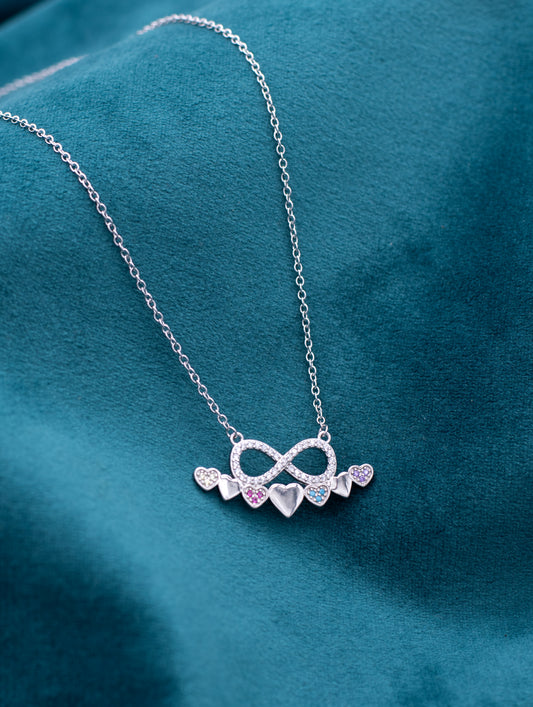 Heart & Infinity Pendant Chains