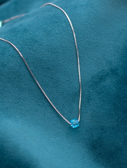 Blue Crystal Chain