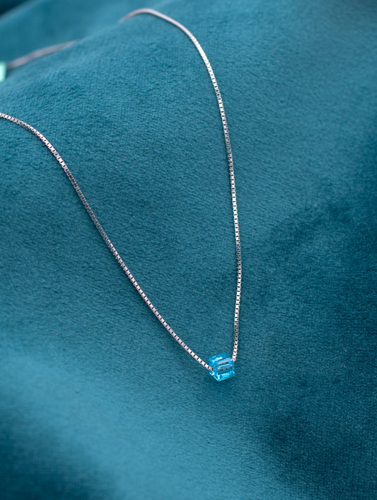 Blue Crystal Chain