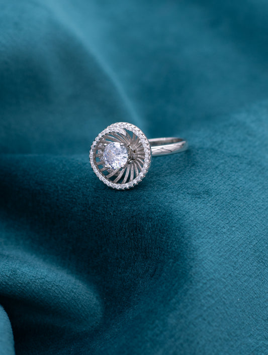 The Revolving Solitaire Ring