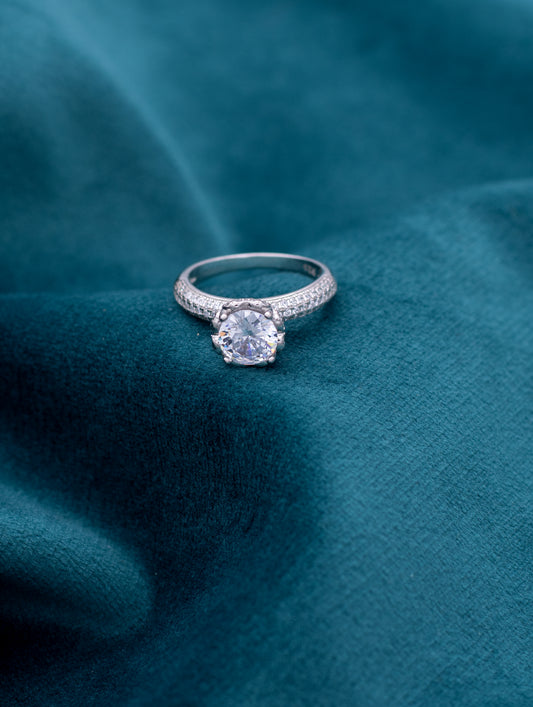 The Serenity Solitaire Ring