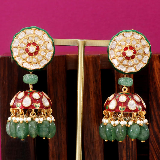 Regal Red Jhumki