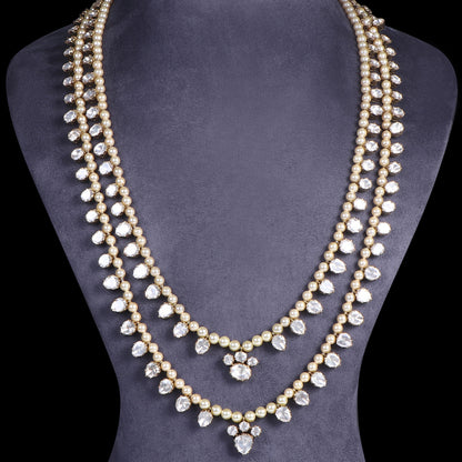 Timeless Double Layered Long Necklace