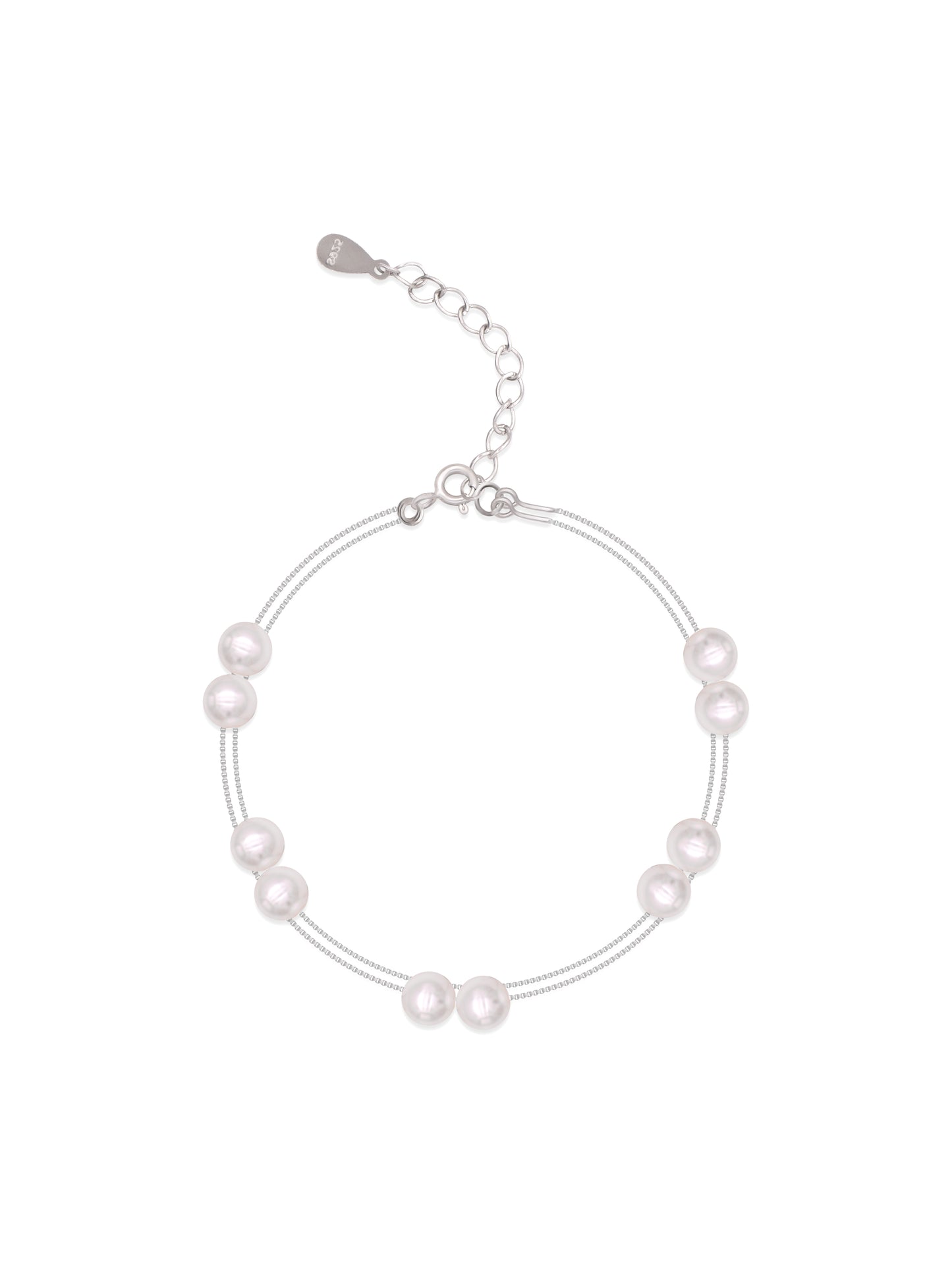 Ocean's Whisper Pearl Bracelet