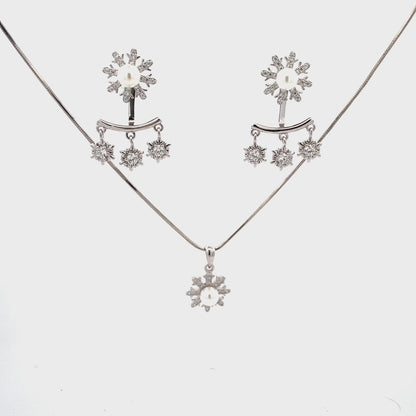 Trinity Radiance Pendant Set