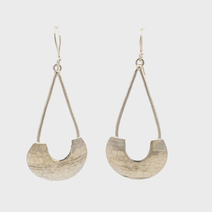 Swing Fusion Oxidized Earrings