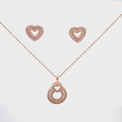 Whimsical Love Pendant Set