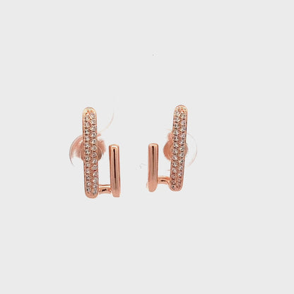 Dual Look Earrings