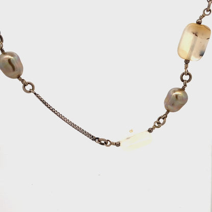 Oxidized Opal Mystique Chain