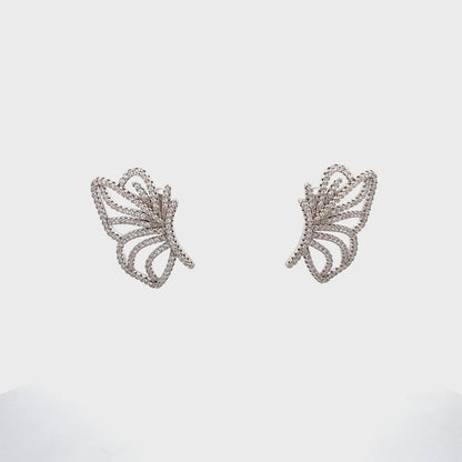 Butterfly Melody Studs