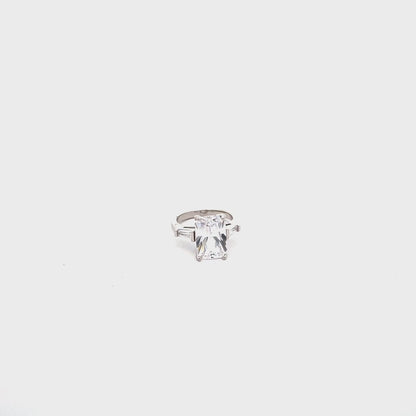 Halo Harmony Solitaire Ring