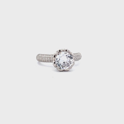 The Serenity Solitaire Ring